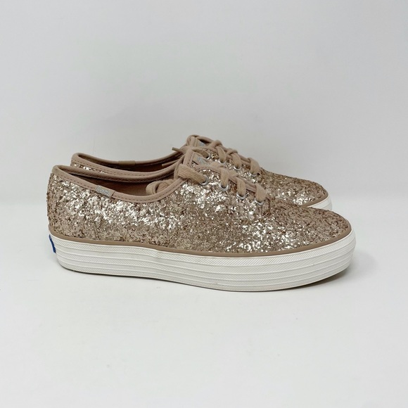 Keds Glitter Sneaker Platforms - Picture 3 of 5